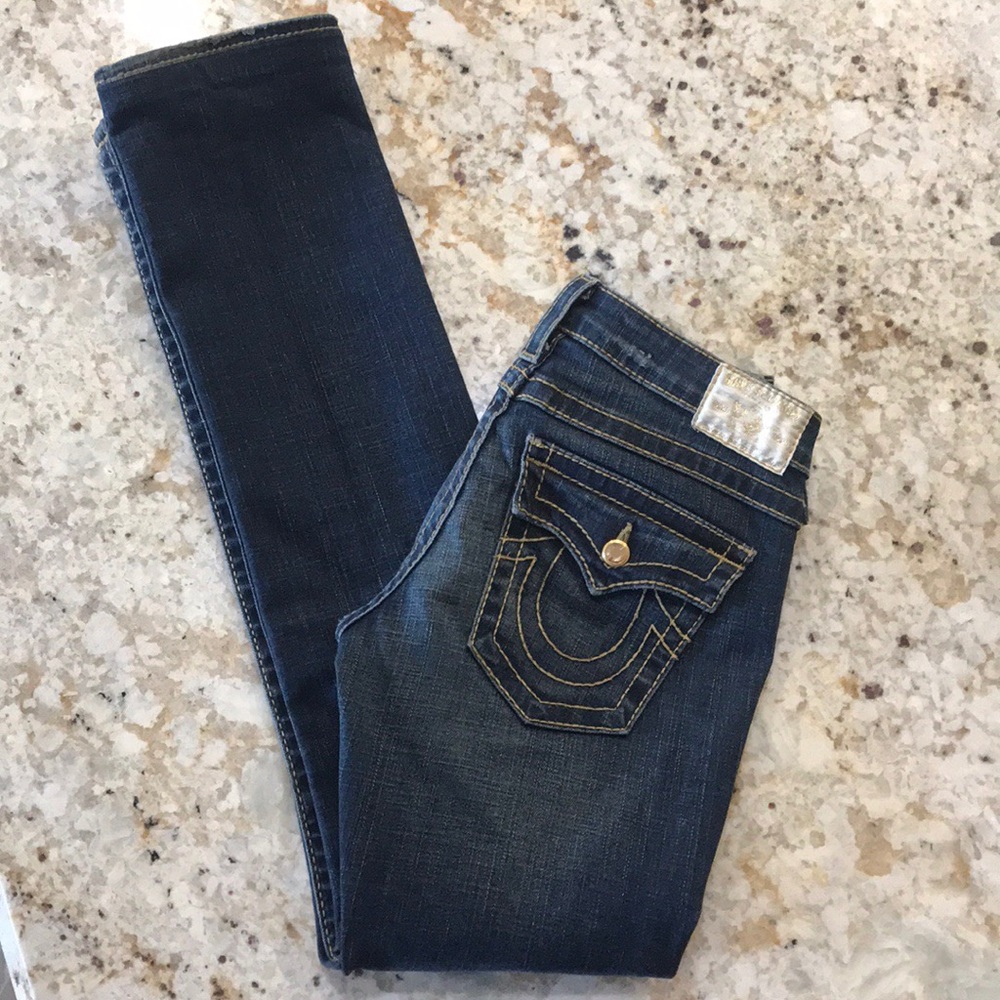 True Religion Disco Billy Big T Bootcut Jeans 27